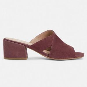 Eileen Fisher Haven Slides Mules Sandals 9.5 BNWOT